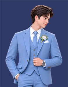 Avatar Pria Dusty Blue Luxury